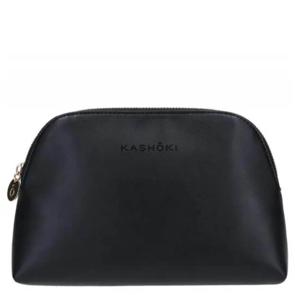 Beauty Bag Vegan Leather - Black - Image 3