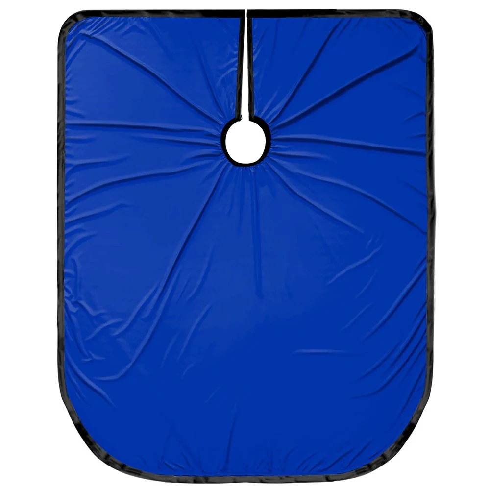 Deep Blue Styling Cape met drukknopen- 91x74cm - Image 3