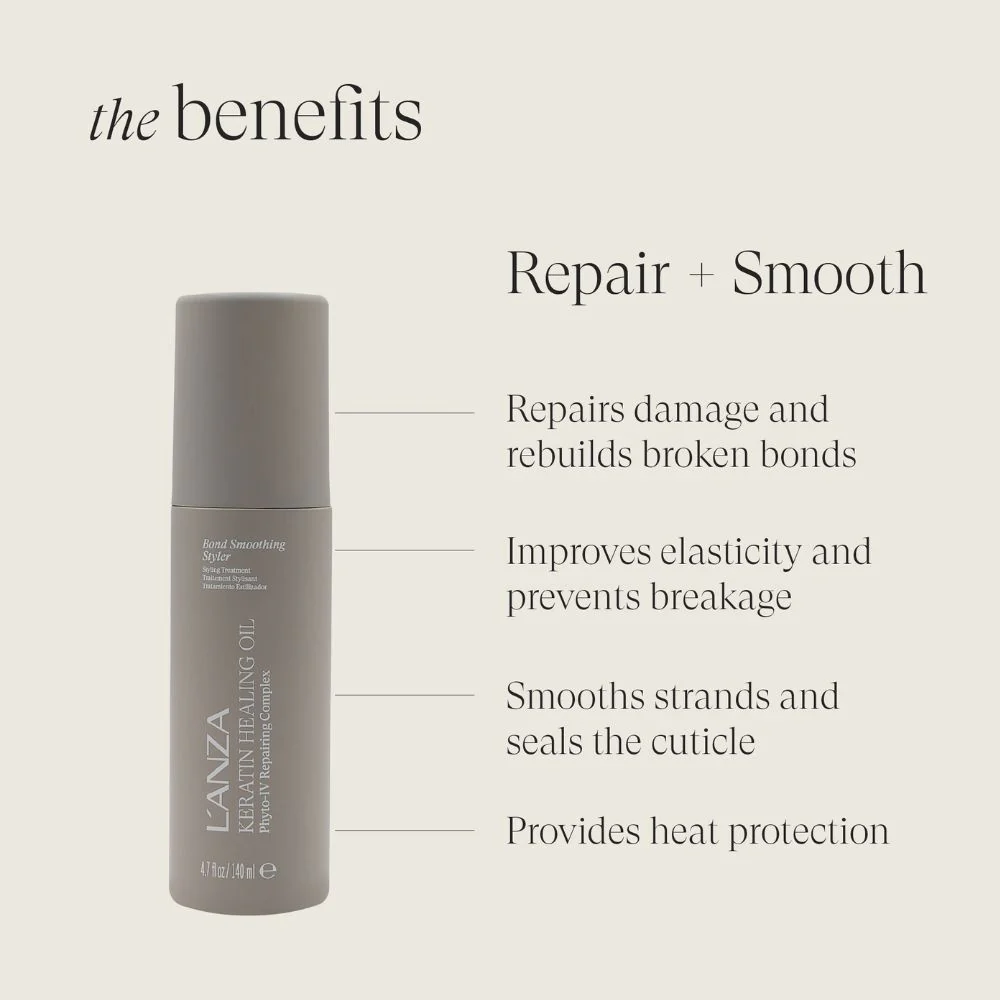 Keratin Healing Oil Bond Smoothing Styler - 140ml - Image 2