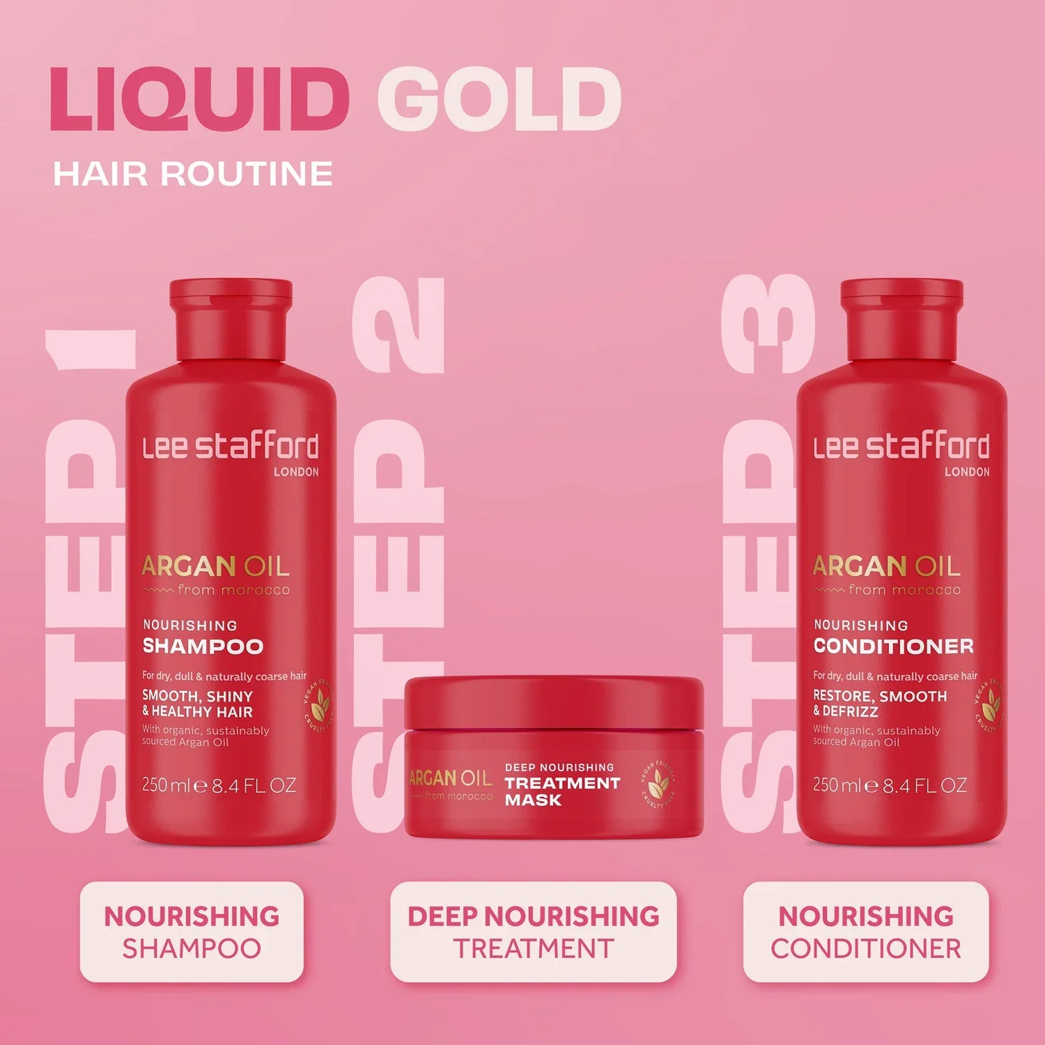 Argan Oil Nourishing Conditioner - 250ml - Image 4