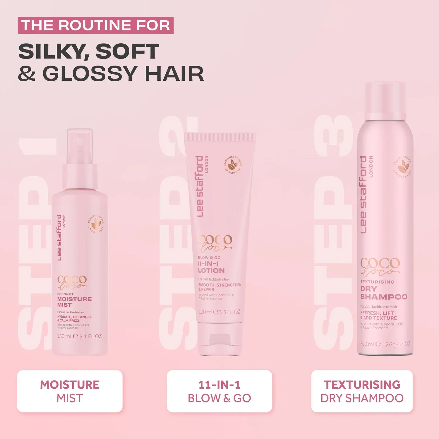 CoCo LoCo & Agave Texturising Dry Shampoo - 200ml - Image 6