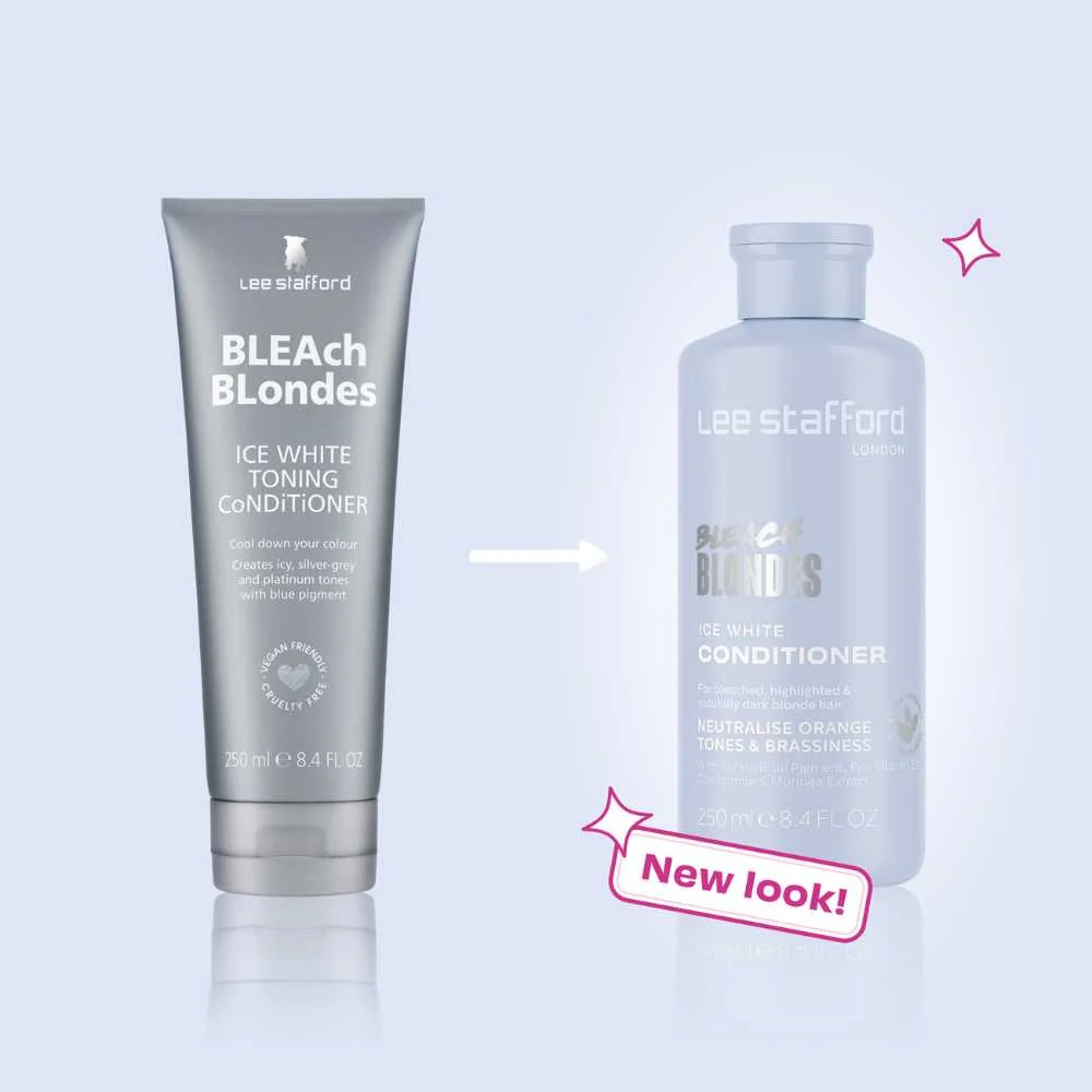 Bleach Blondes Ice White Toning Conditioner - 250ml - Image 3