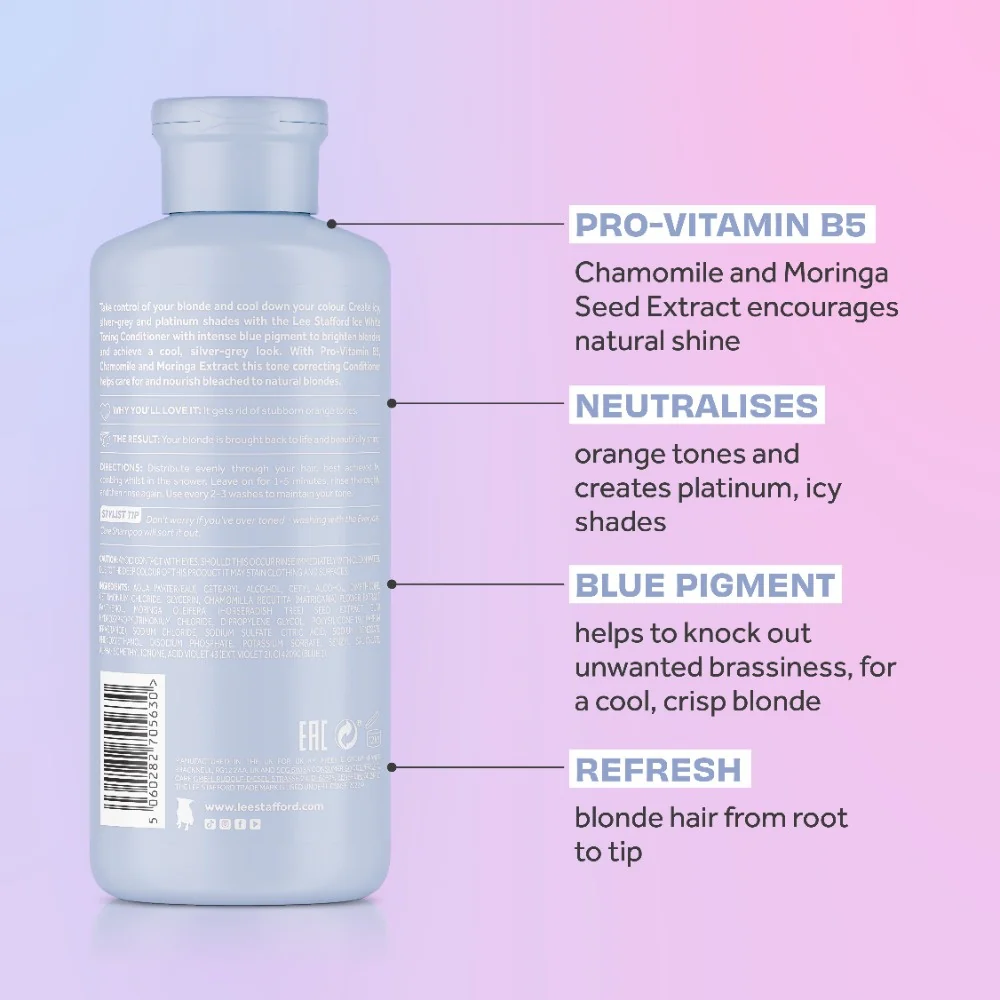 Bleach Blondes Ice White Toning Conditioner - 250ml - Image 4