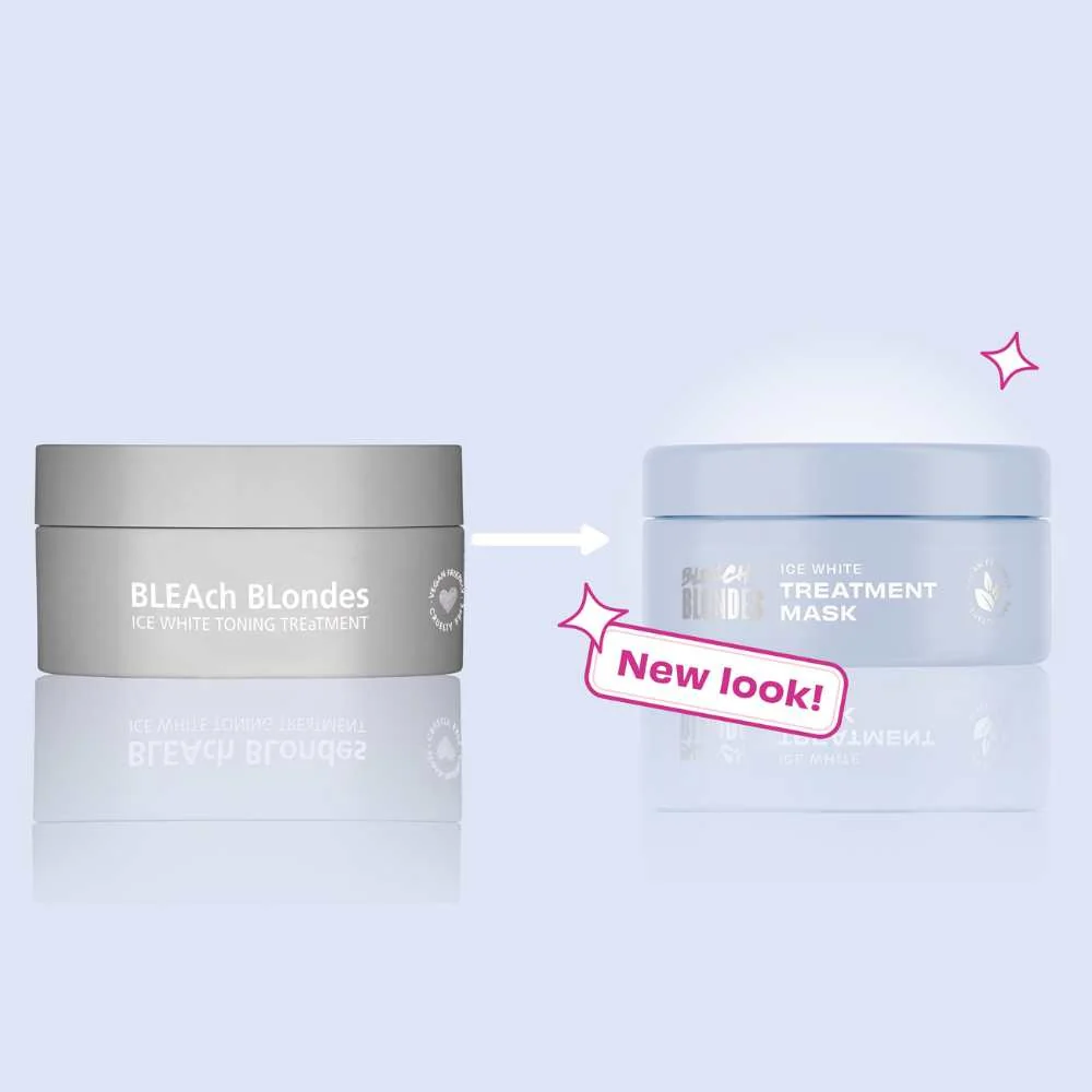 Bleach Blondes Ice White Toning Treatment Mask - 200ml - Image 4
