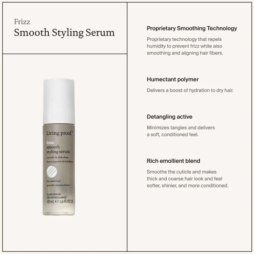 No Frizz Smooth Styling Serum - 45ml - Image 3