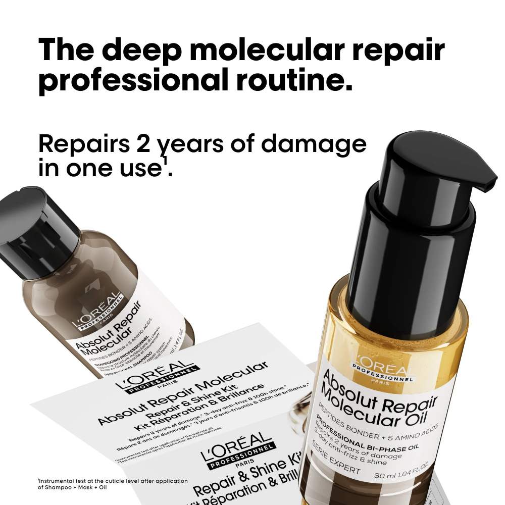 Absolut Repair Molecular Repair & Shine Hair Kit - 100+30ml - Image 2