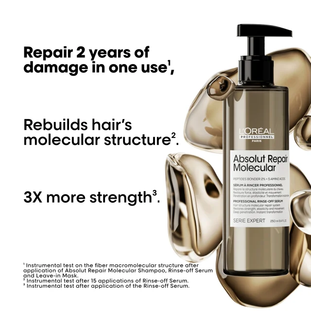 Absolut Repair Molecular Rinse-off Serum - 250ml - Image 2