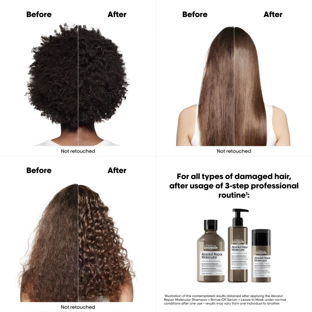 Absolut Repair Molecular Shampoo - Image 3