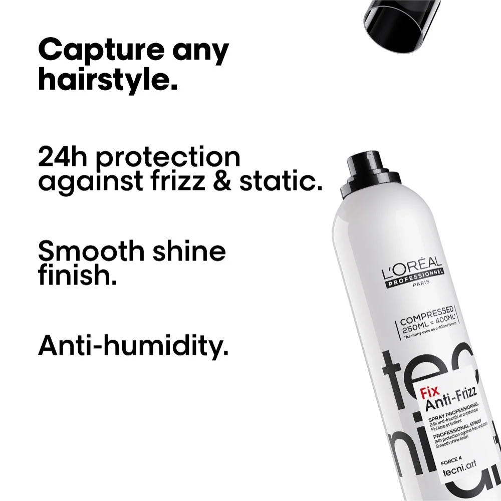 TecniArt Fix Anti Frizz Haarspray - 250ml - Image 2