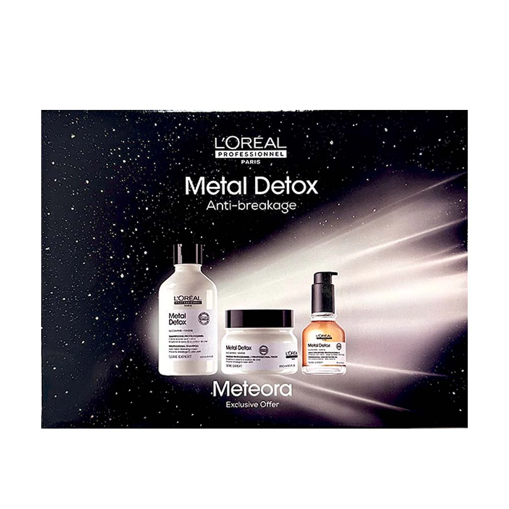 Metal Detox Trio Limited Edition Set - 300+250+50ml