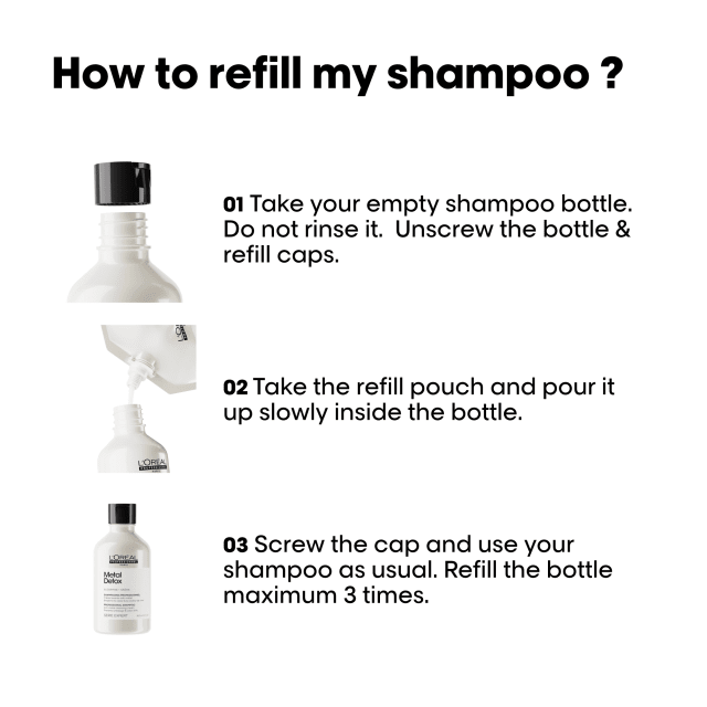 Metal Detox Shampoo Refill - 500ml - Image 2