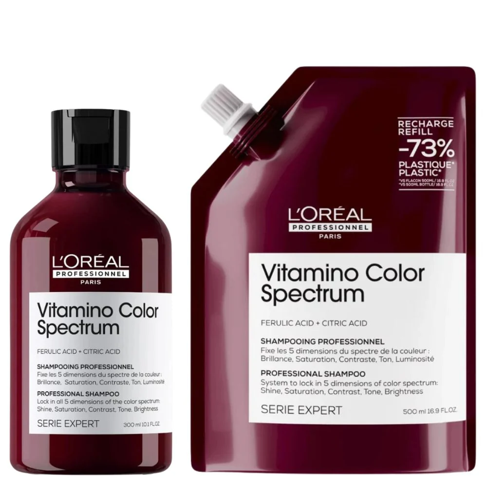 Vitamino Color Spectrum Shampoo Refill Set - 300+500ml