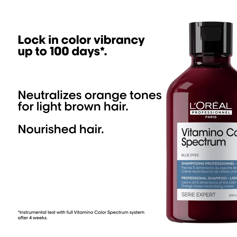 Vitamino Color Spectrum Shampoo Blue - 300ml - Image 3