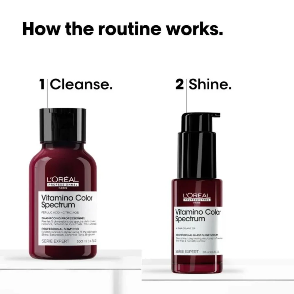 Vitamino Color Spectrum Glass Shine Hair Kit - 100+30ml - Image 3