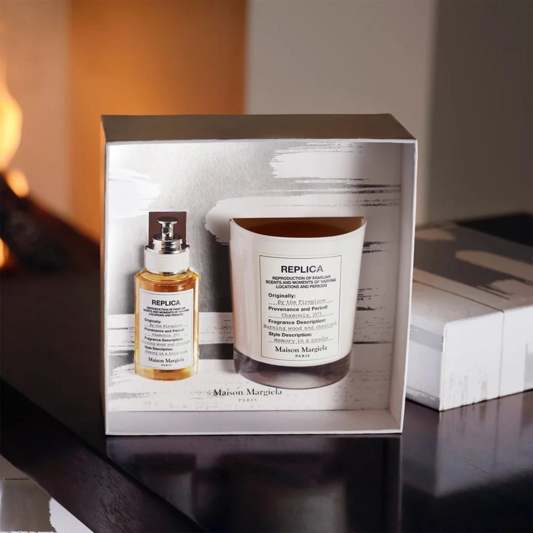 REPLICA By the Fireplace Giftset - 30ml+165gr - Image 3