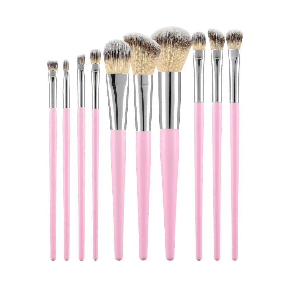 Make-Up Brush Set - 10st.