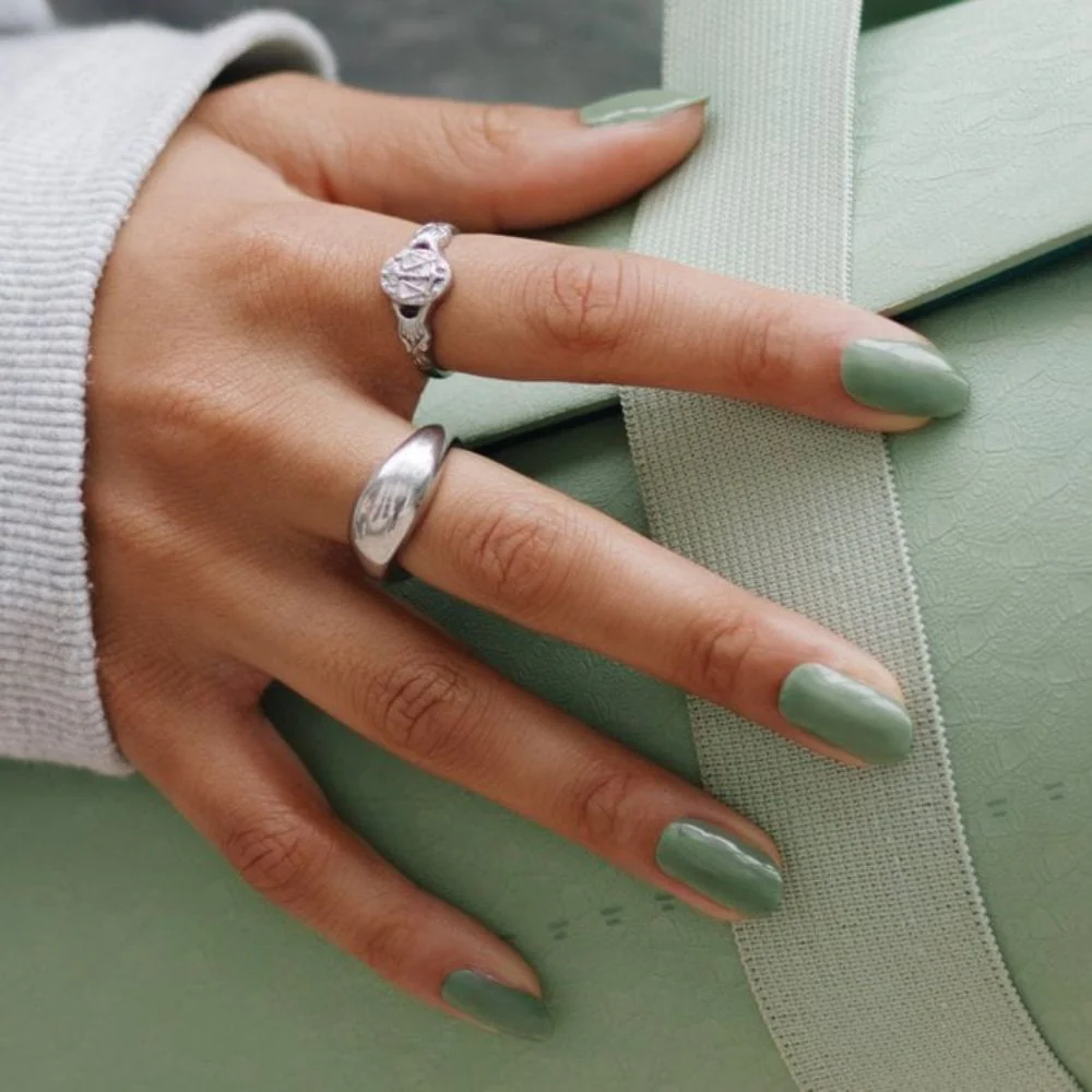 Olivia Green Polish Sticker - 28pcs - Image 2