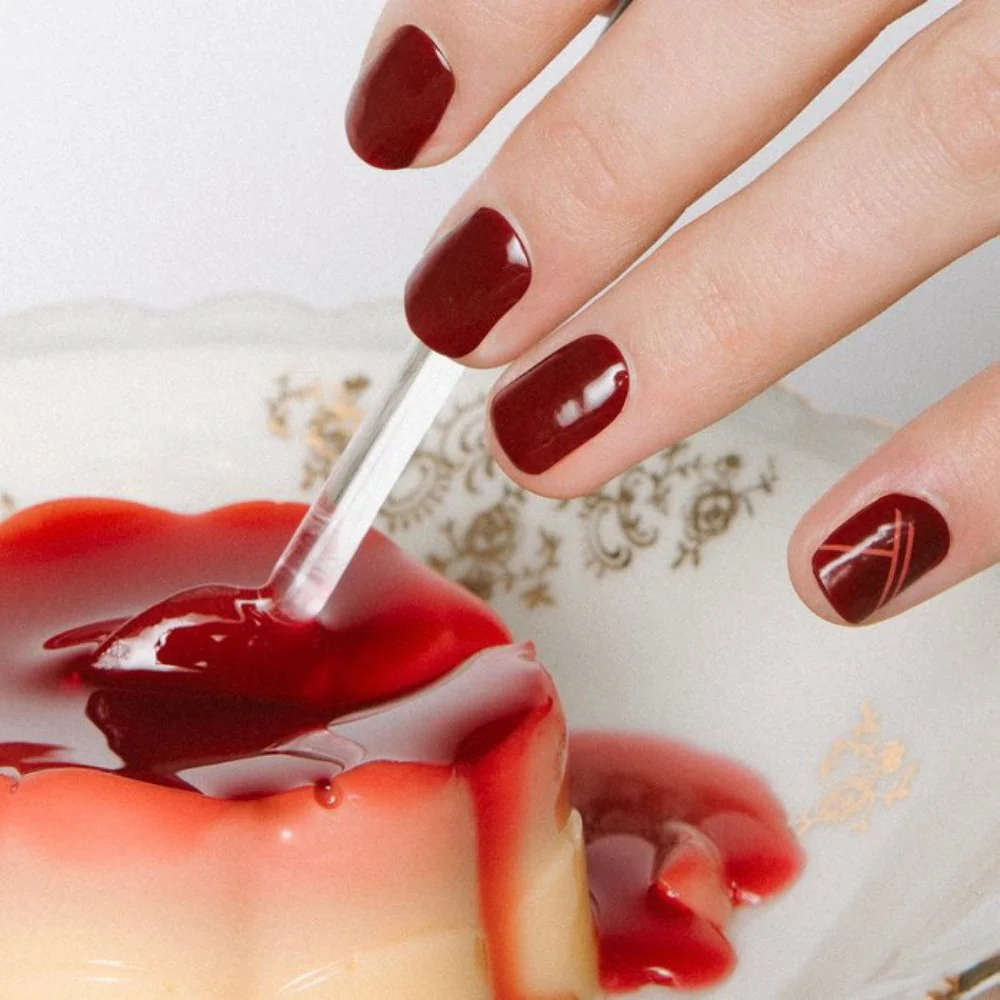 Rita Red Polish Sticker - 28pcs - Image 4