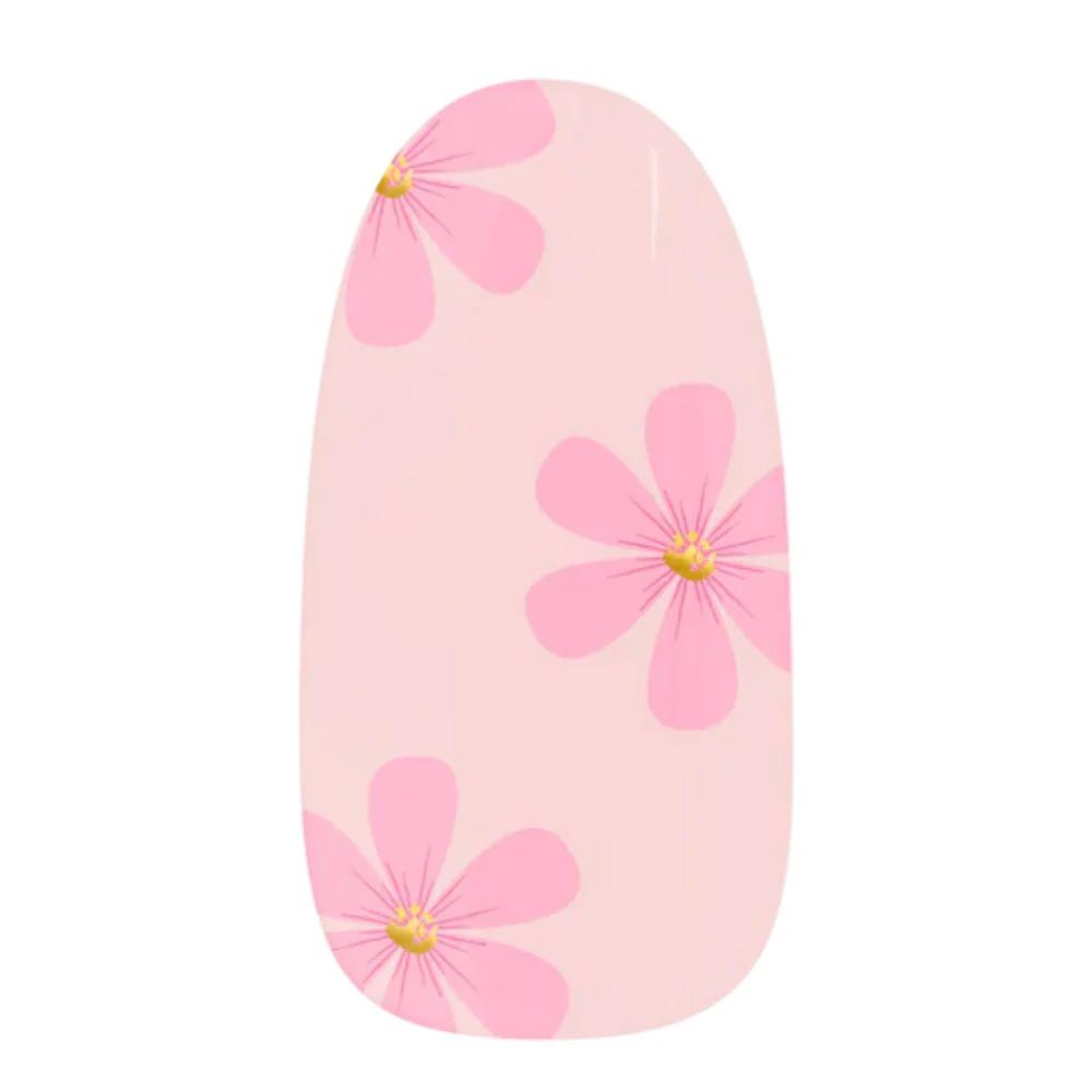 Soft Garden Polish Sticker - 28pcs