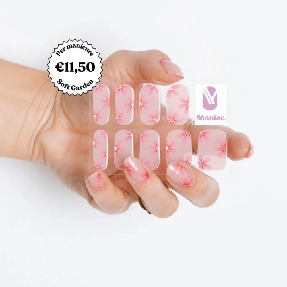 Soft Garden Polish Sticker - 28pcs - Image 2