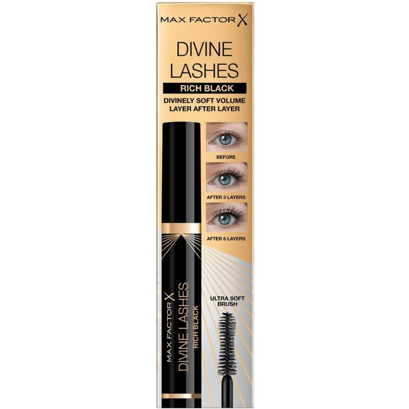 Divine Lashes Rich Black Mascara - 8ml - Image 3