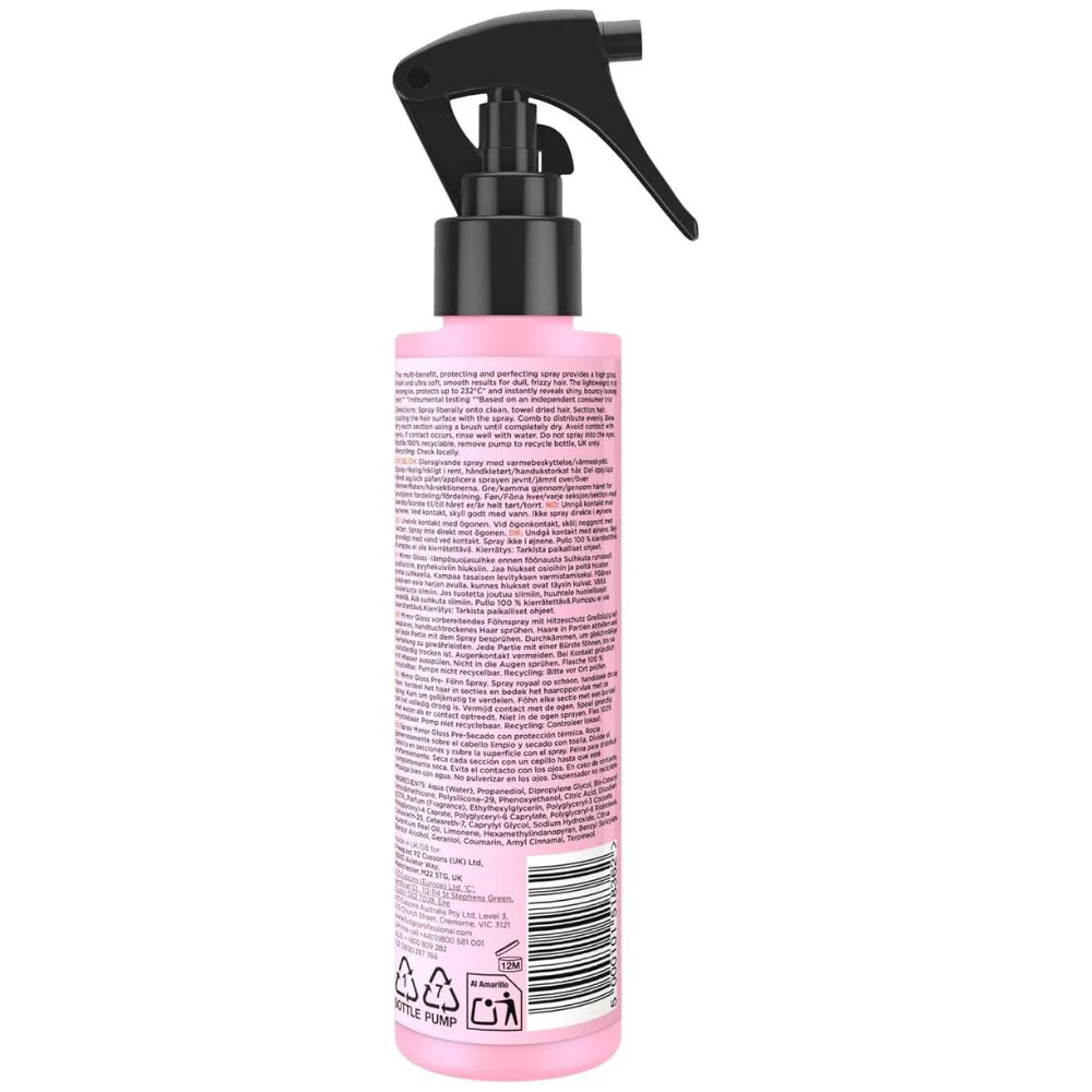 Mirror Gloss Pre Blowdry Spray - 150ml - Image 2