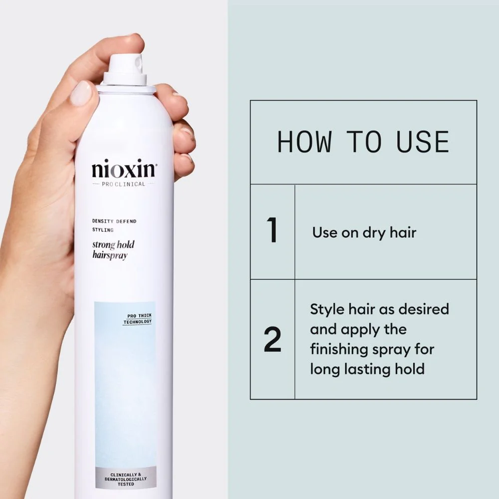 Strong Hold Hairspray - 300ml - Image 4