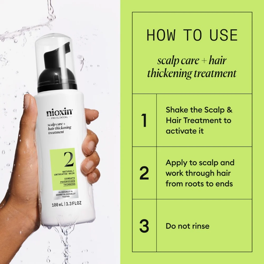 System 2 Scalp Progressed Thinning Treatment - 100ml - Image 3