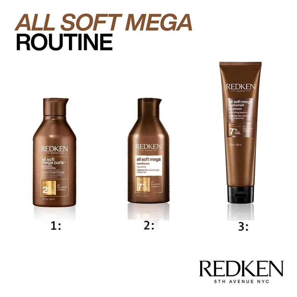 All Soft Mega Curls Duo 300+300ml - Image 3