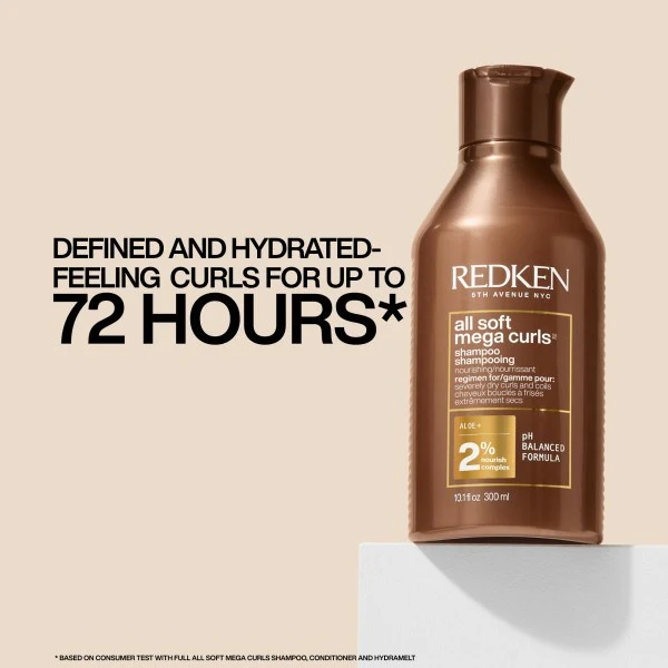 All Soft Mega Curls Shampoo - 300ml - Image 2
