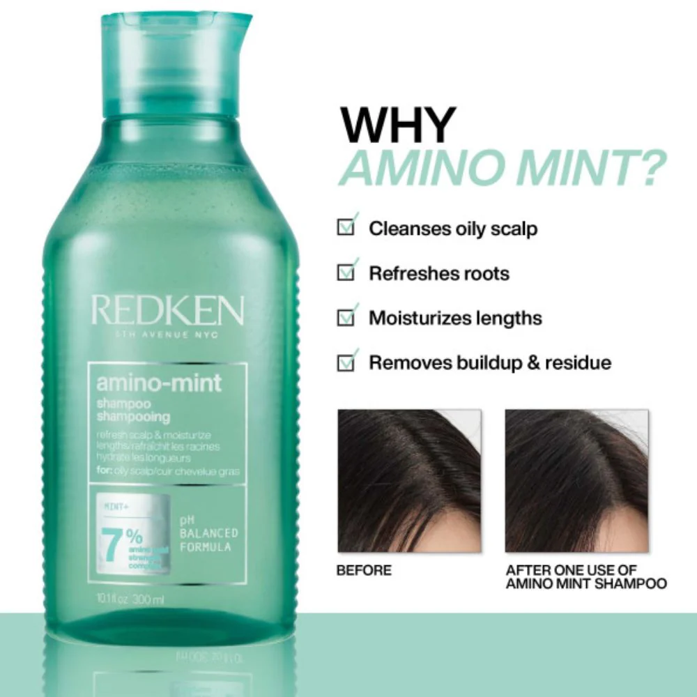 Amino Mint Shampoo - 300ml - Image 2