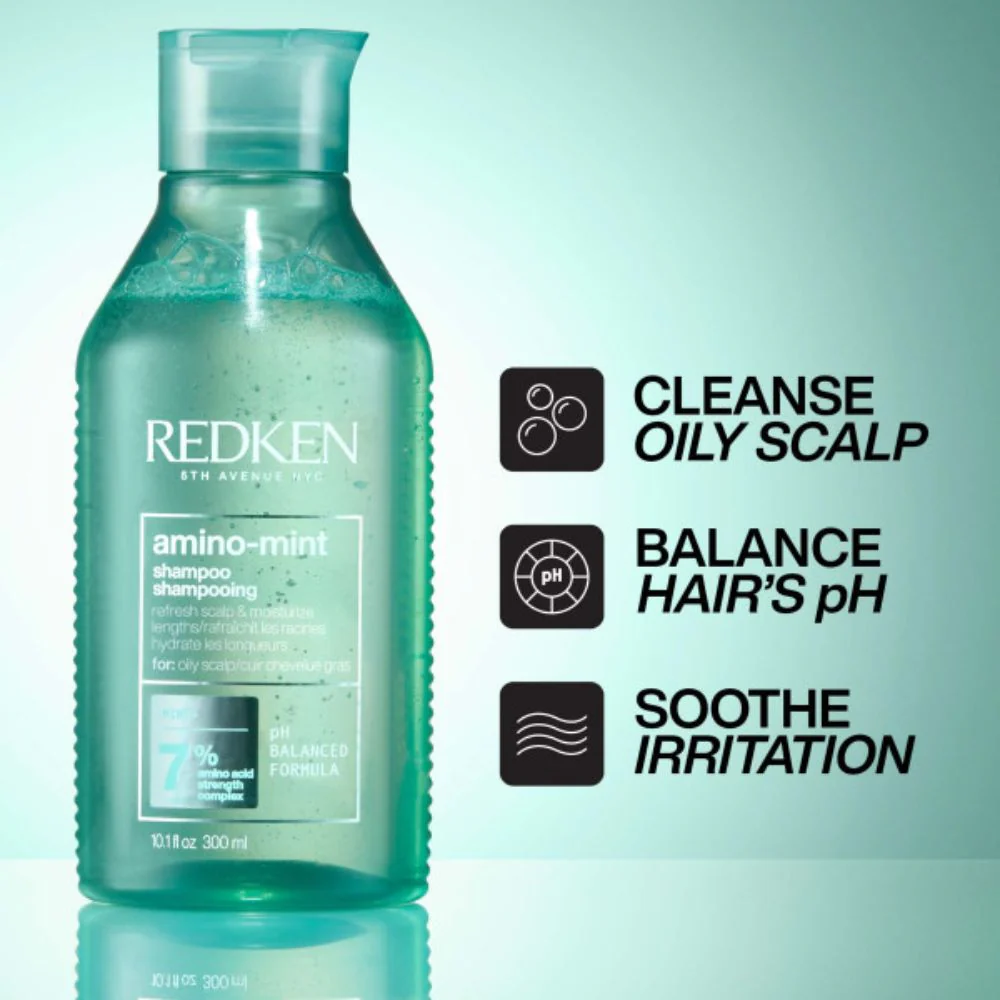 Amino Mint Shampoo - 300ml - Image 4