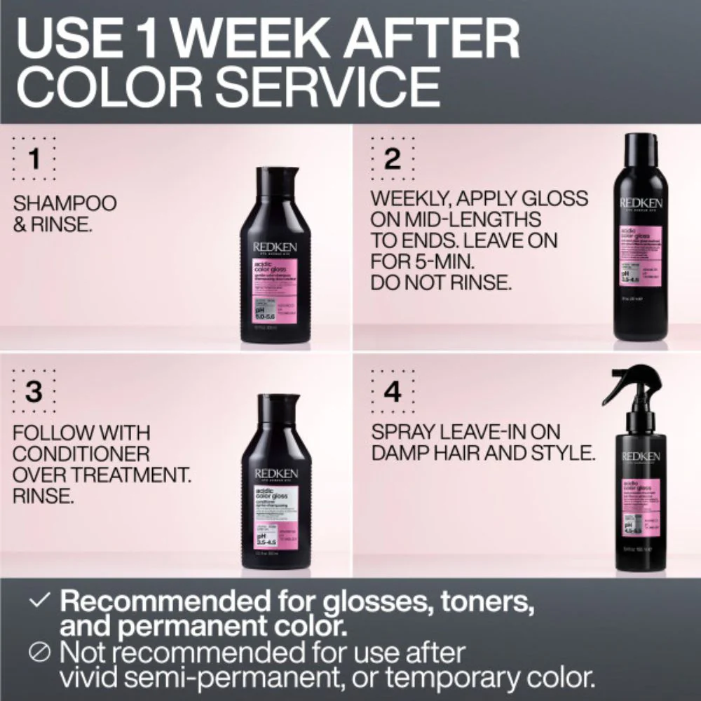 Acidic Color Gloss Leave-in Hittebeschermer - 190ml - Image 5