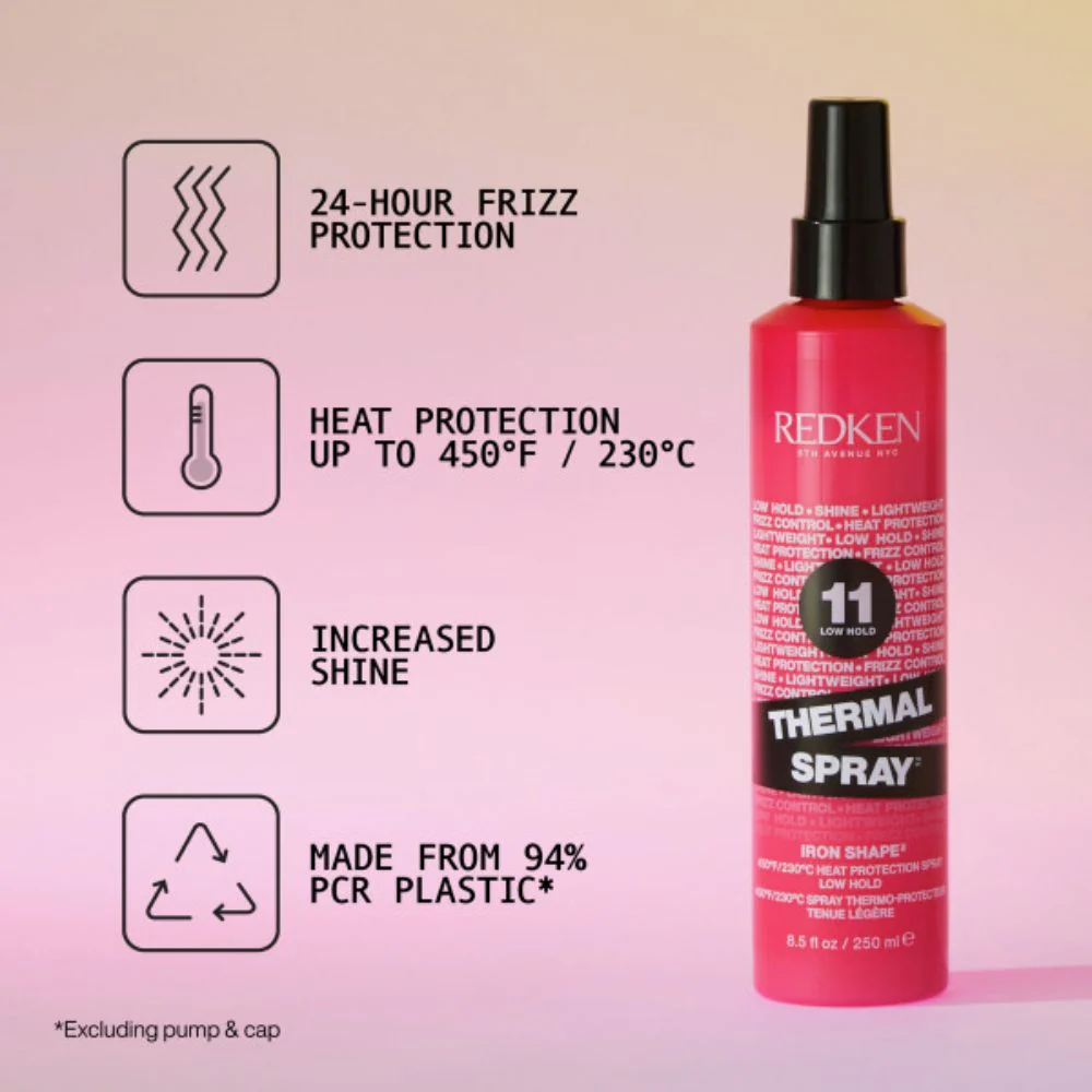 Iron Shape 11 Thermal Holding Spray - 250ml - Image 3