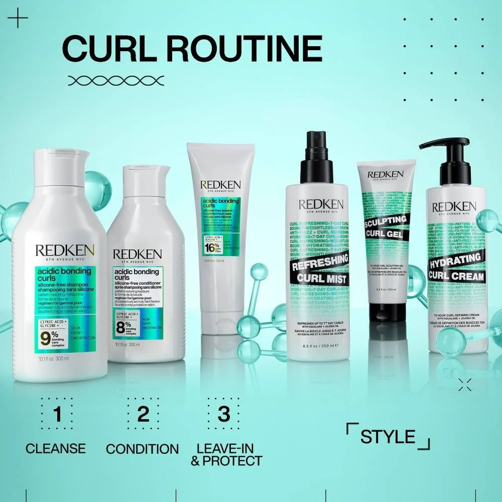 Acidic Bonding Curls Routine 2x300+2x250ml - Image 7