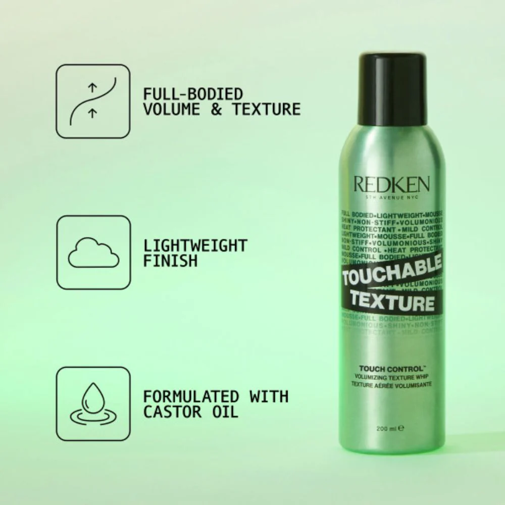Volumizing Touch Control Texture Whip - 200ml - Image 2