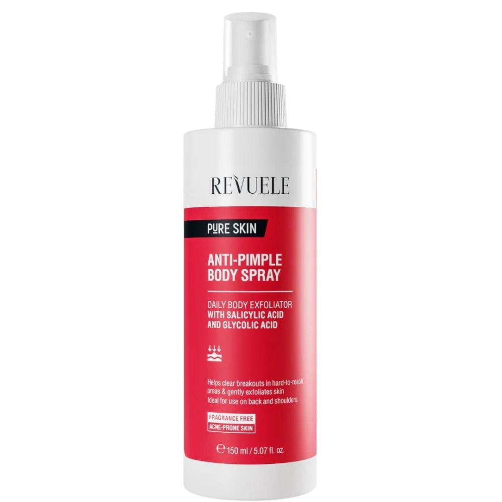 Pure Skin Anti-Pimple Exfoliating Body Spray - 150ml