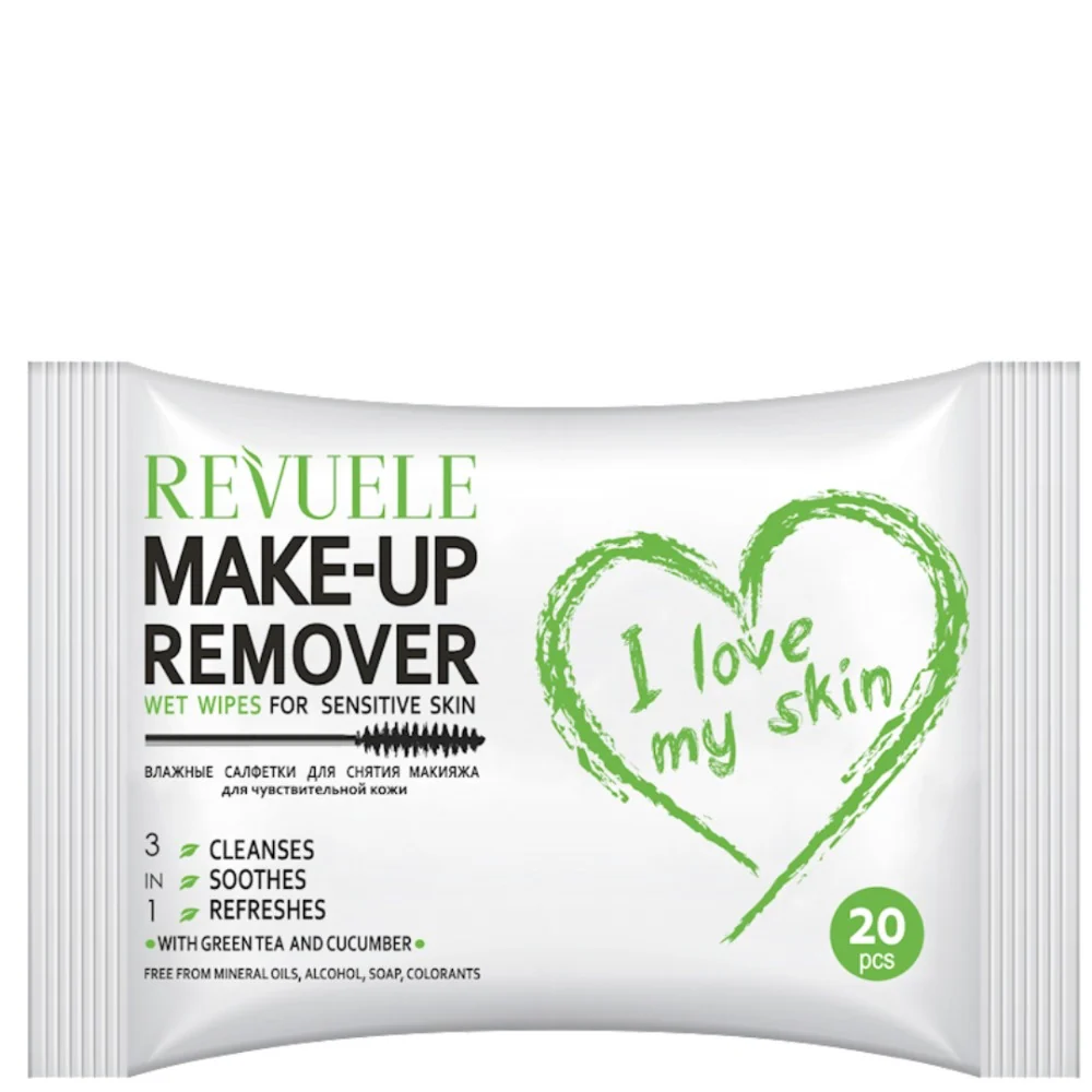Wet Wipes For Eyes and Face Sensitive Skin - 20pcs