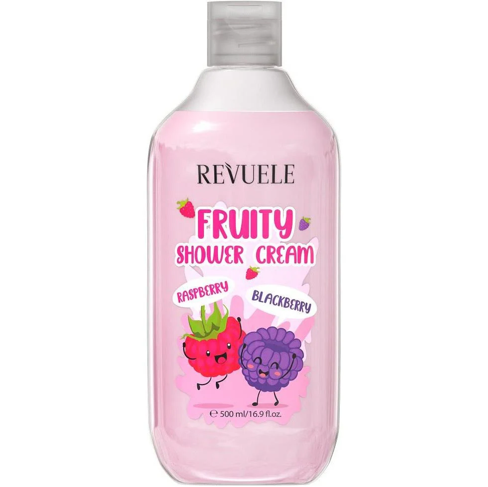 Fruity Shower Cream Raspberry & Blackberry - 500ml