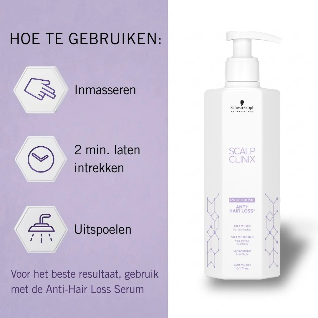 Scalp Clinix Anti-Hair Loss Shampoo - 300ml - Image 3