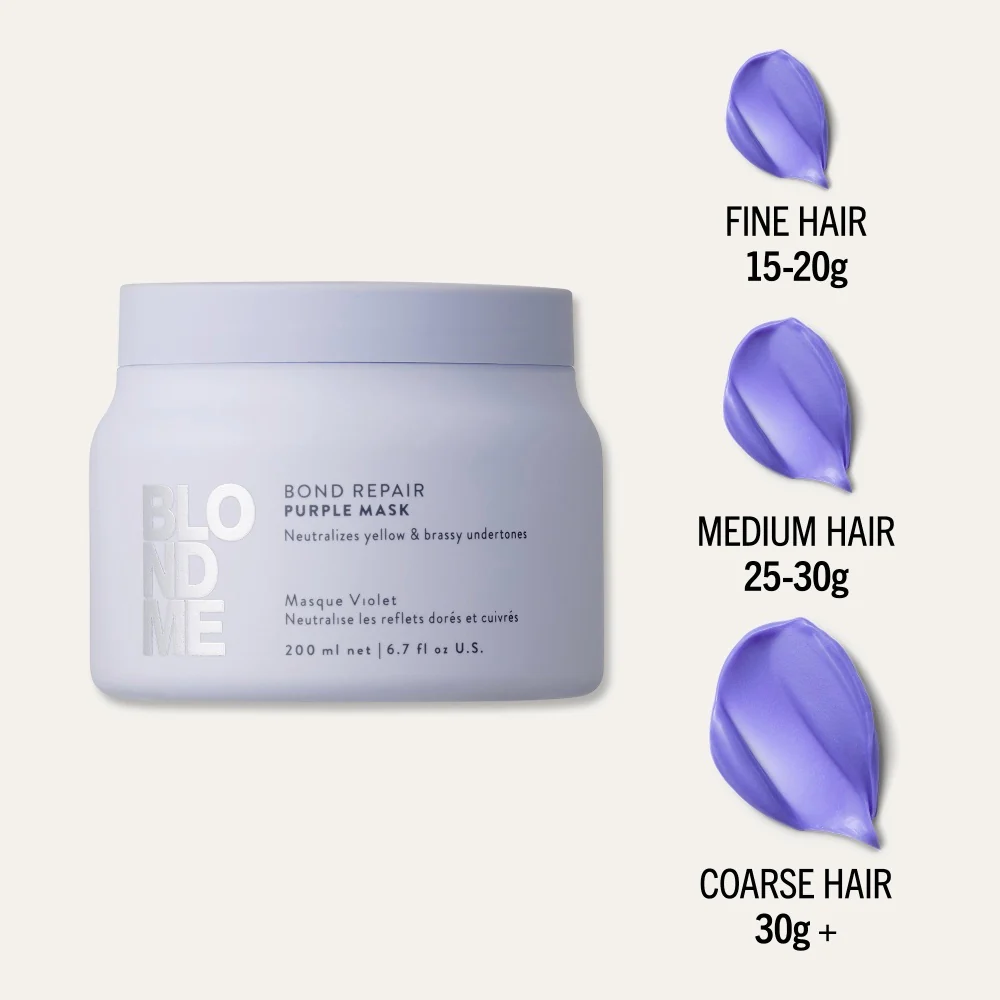 BLONDME Bond Repair Purple Mask - Image 4