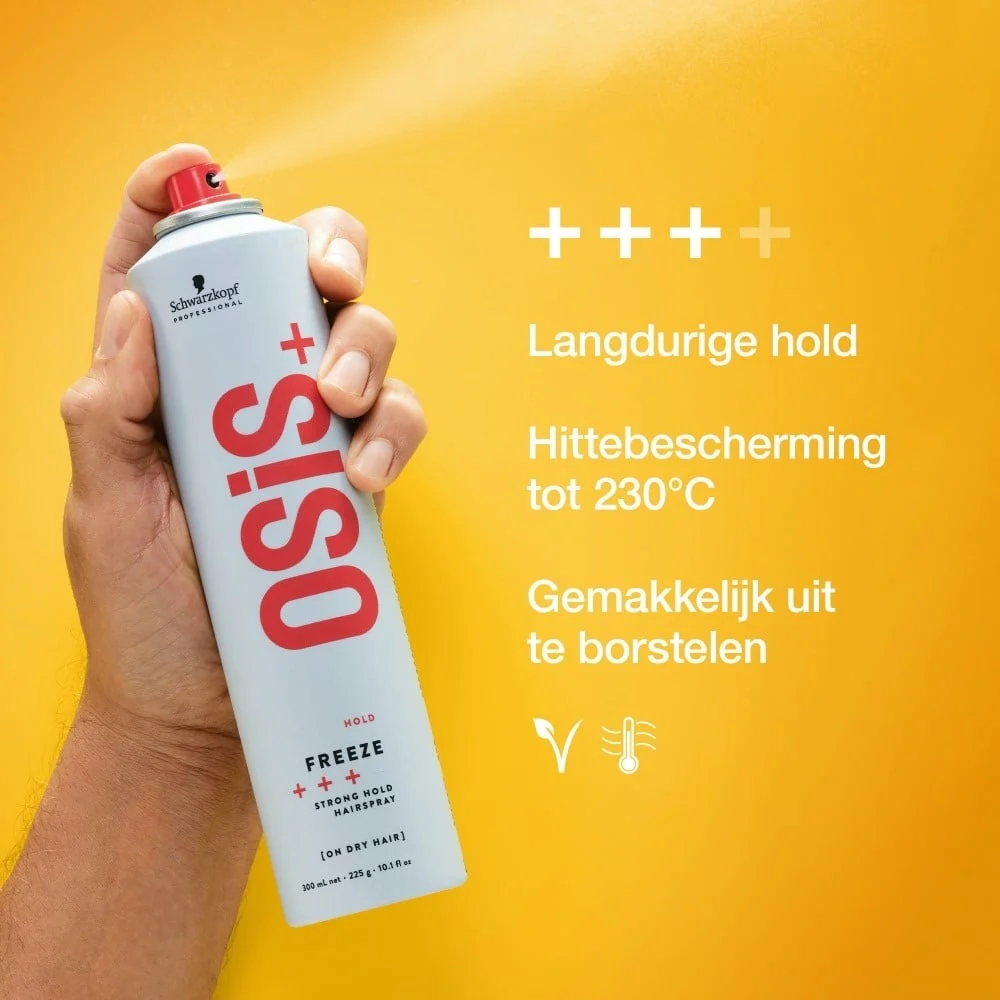 OSiS+ Hold Freeze Strong Hold Hairspray - Image 3