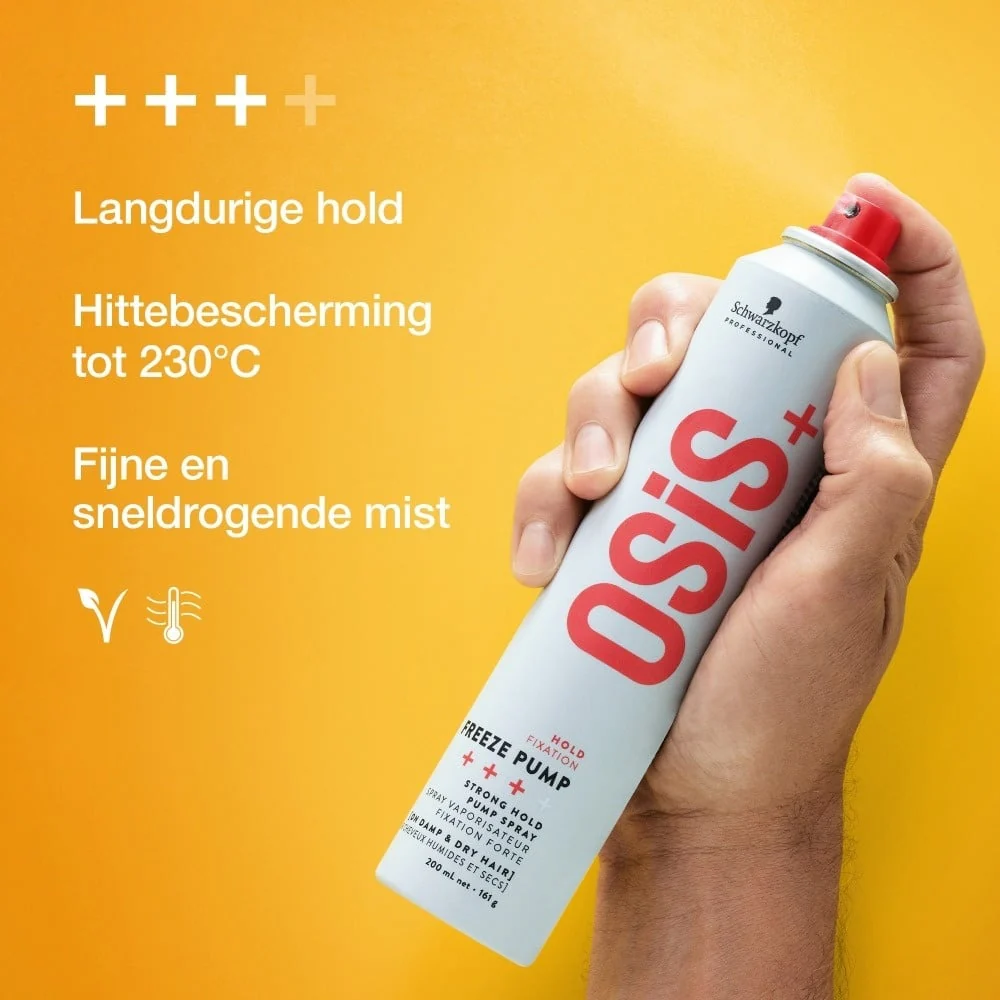 OSiS+ Hold Freeze Pump Strong Hold Pump Spray - 200ml - Image 3