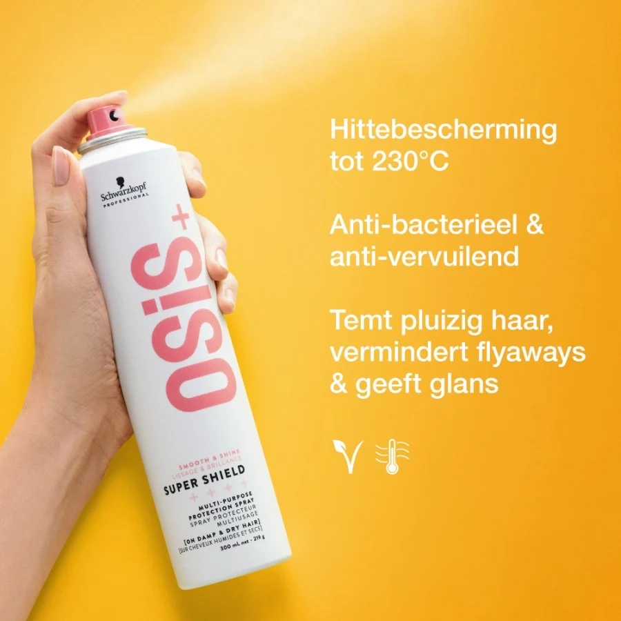 OSiS+ Smooth & Shine Super Shield Protection Spray - 300ml - Image 2