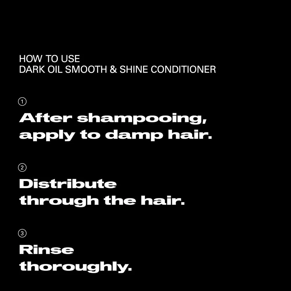 Dark Oil Smooth & Shine Conditioner - Image 6