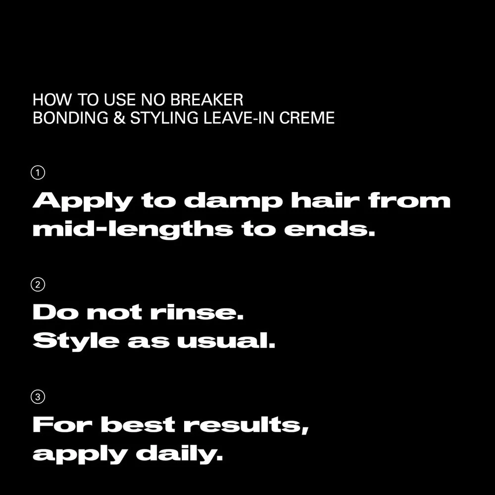 No.Breaker Bonding & Styling Leave In Creme - 145ml - Image 3
