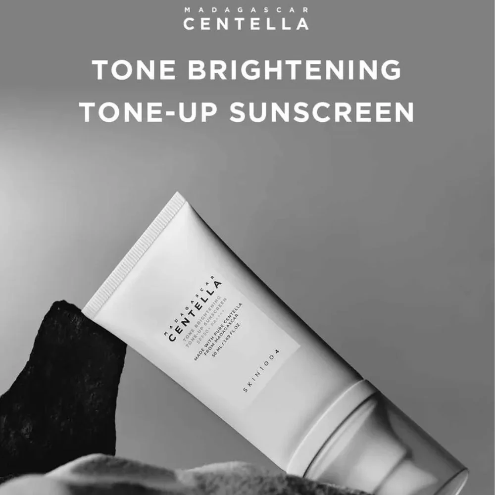 Madagascar Centella Tone Brightening Toneup Sunscreen Spf50+ PA++++ - 50ml - Image 4