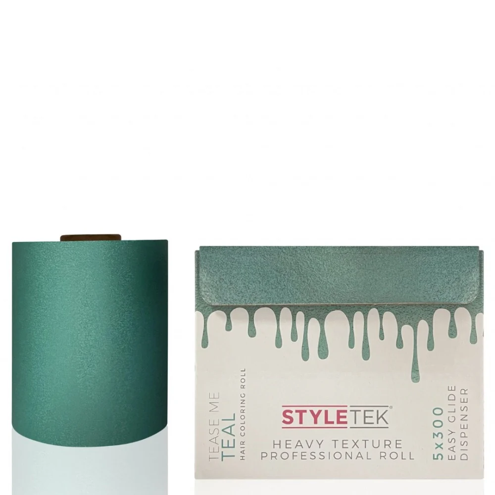 Tease Me Teal Heavy Texture Folie Rol - 100M