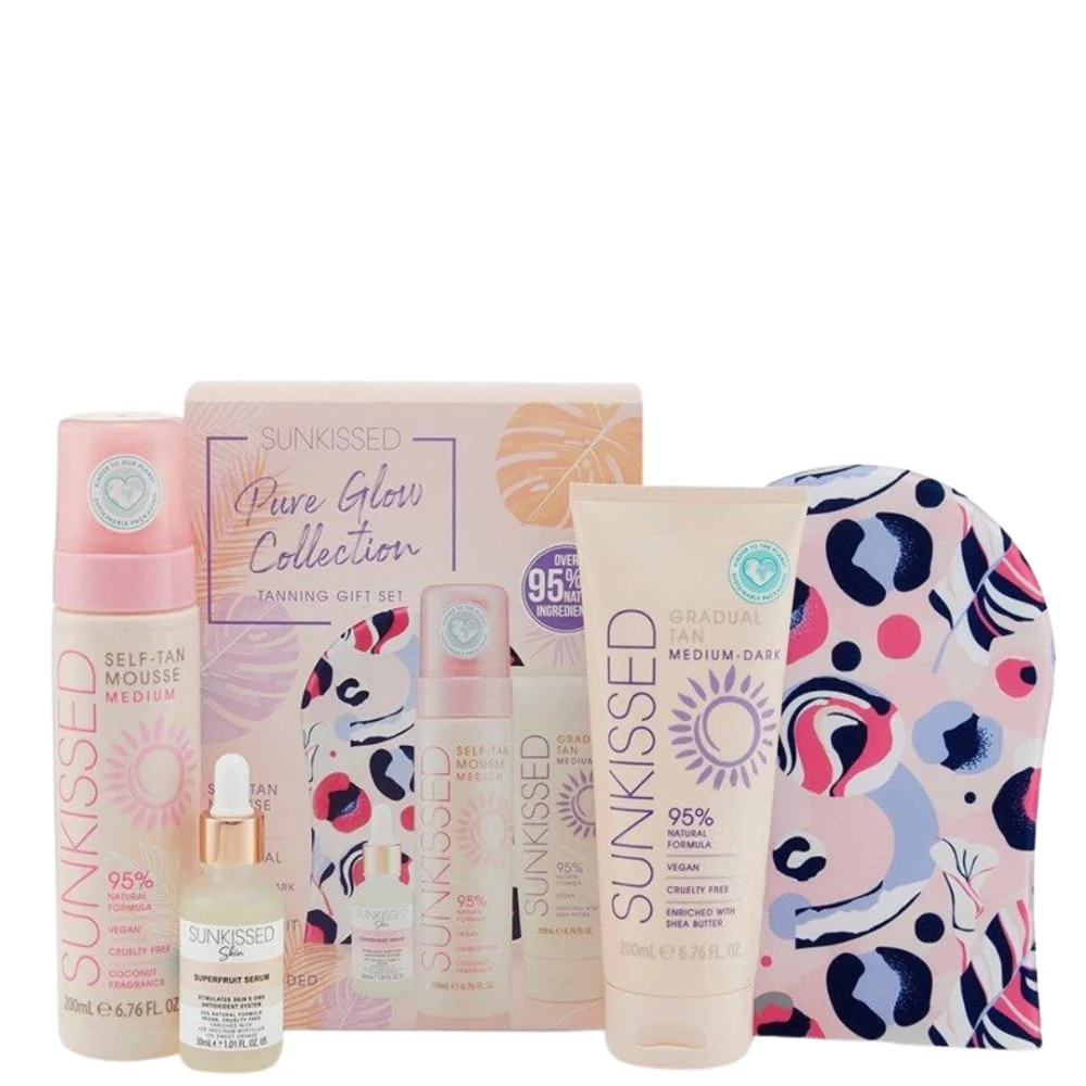Pure Glow Collection Tanning Gift Set - Medium