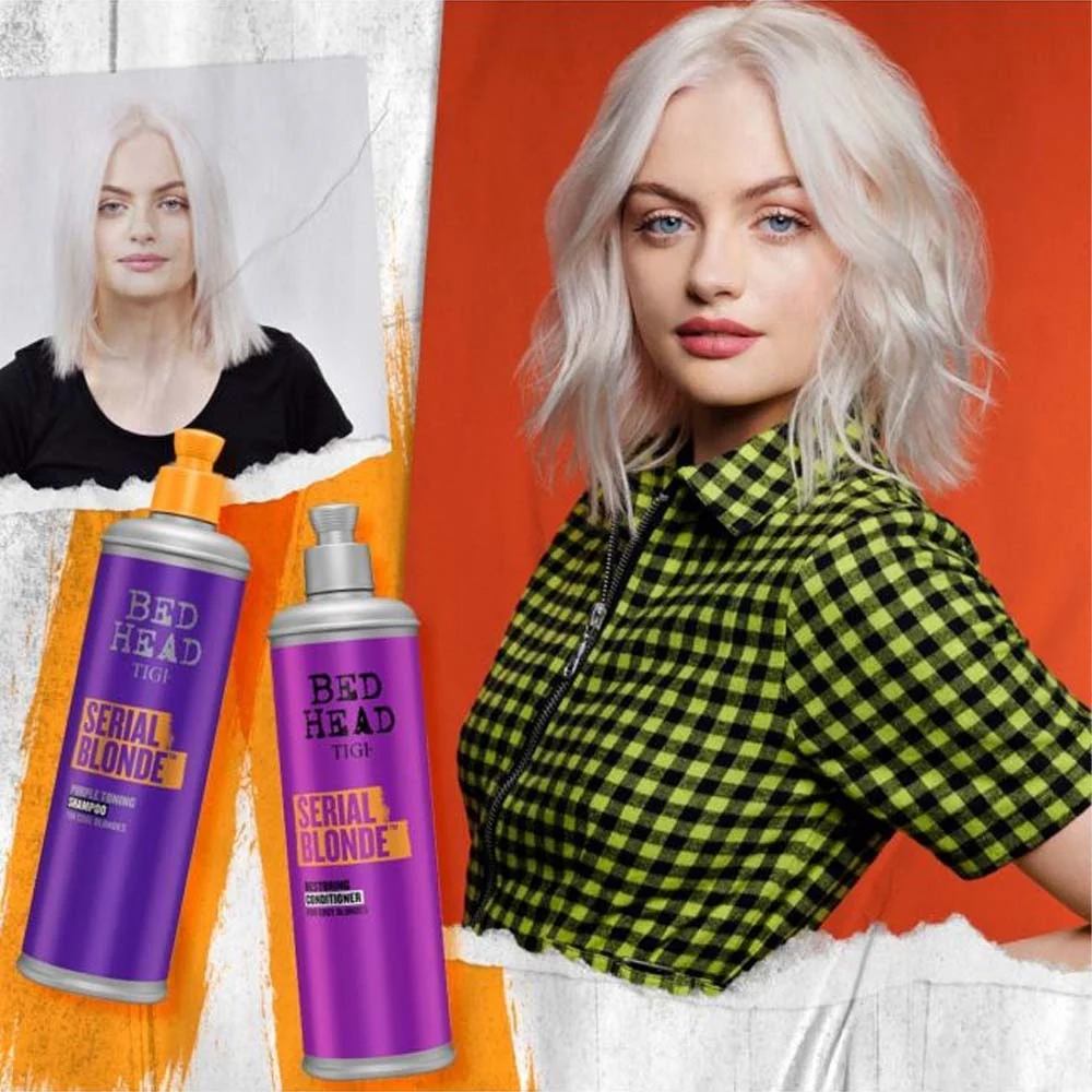 Serial Blonde Purple Toning Shampoo - 400ml - Image 5
